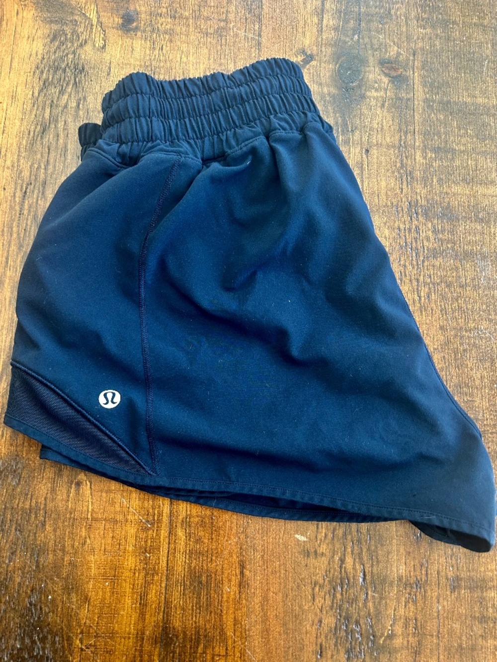Lululemon Hotty Hot High-Rise Lined Short 2.5" - Navy Blue